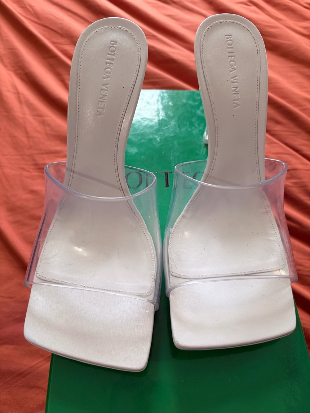 Bottega Veneta PVC mule sandals